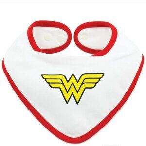 NWT Bumkins DC Wonder Woman Comics Bandana Bib